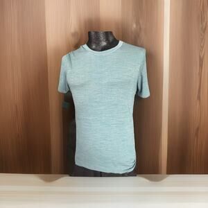 Lululemon Mens Athletic T-shirt Small Heather Green